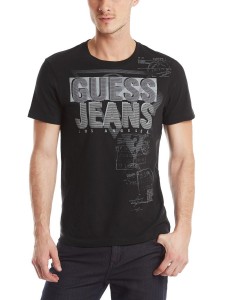   Guess Everett Logo Crewneck L Black