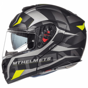  MT Helmets Atom SV-Divergence A12 MATT GREY 3XL