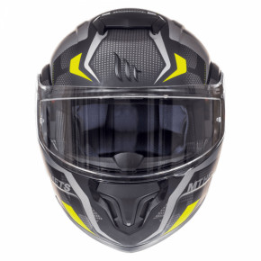  MT Helmets Atom SV-Divergence A12 MATT GREY XS 3