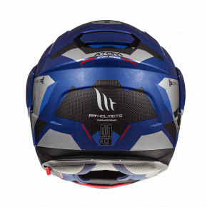  MT Helmets Atom SV Transcend Gloss Blue M 4