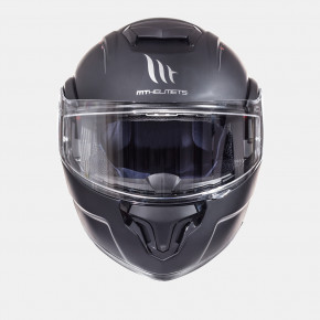  MT Helmets Atom SV solid Matt Black M 4