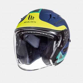  MT Helmets Avenue-Crossroad Matt Dark Blue L