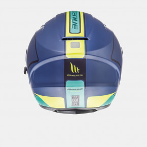  MT Helmets Avenue-Crossroad Matt Dark Blue XS 3