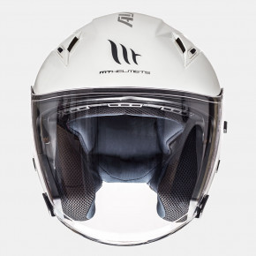  MT Helmets Avenue Gloss Pearl White M 3