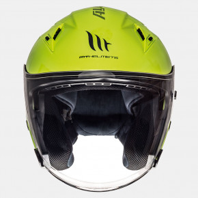  MT Helmets Avenue Solid Gloss Fluor Yellow 3XL 3