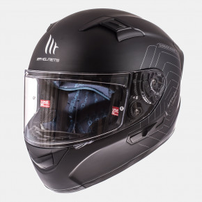  MT Helmets KRE SV SOLID Black Matt 3XL 3