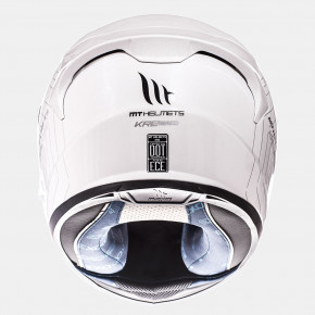  MT Helmets KRE SV SOLID Gloss White XS 4