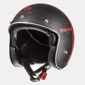  MT Helmets Le-Mans SV Divenire Matt Black Red 3XL 3