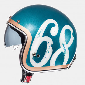  MT Helmets Le-Mans SV Hipster Gloss Green 3XL