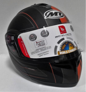  MT Helmets OPTIMUS Raceline Orange XXL 4