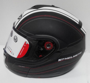  MT Helmets OPTIMUS Raceline White XXL