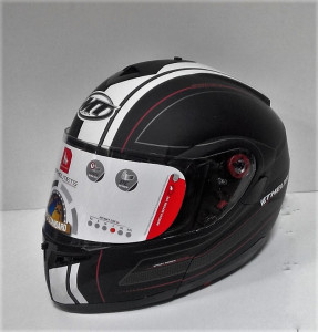  MT Helmets OPTIMUS Raceline White XXL 3