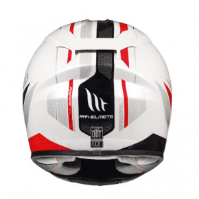  MT Helmets RAPIDE Duel D1 Gloss Pearl Red 3XL 3