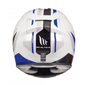  MT Helmets RAPIDE Duel D5 Gloss Pearl Blue 3XL 3