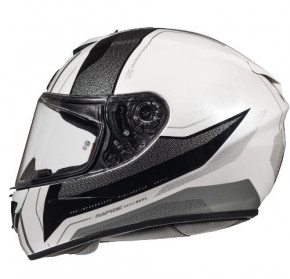  MT Helmets RAPIDE Duel D7 Gloss Pearl Silver 3XL