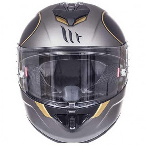  MT Helmets RAPIDE Revival A1 Matt Black Gold XXL 4