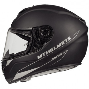  MT Helmets RAPIDE Solid A1 Matt Black XS