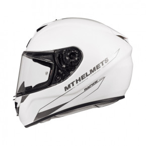  MT Helmets RAPIDE Solid Gloss PEARL White 3XL