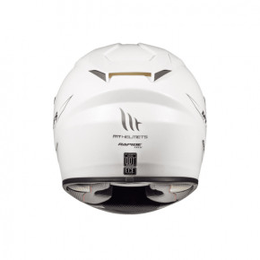  MT Helmets RAPIDE Solid Gloss PEARL White 3XL 4