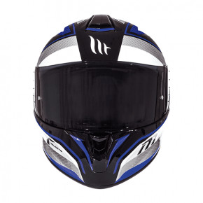  MT Helmets TARGO INTERACT A6 Gloss Pearl Blue 3XL 3