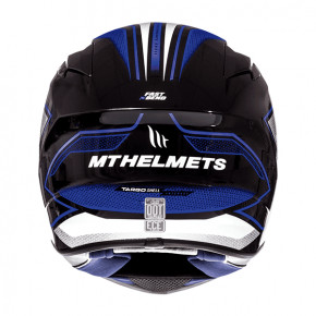  MT Helmets TARGO INTERACT A6 Gloss Pearl Blue 3XL 4