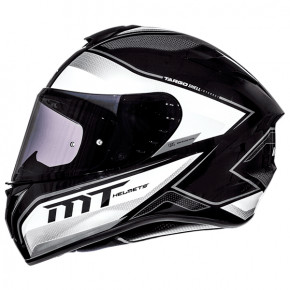  MT Helmets TARGO INTERACT A8 Gloss Pearl Grey XS