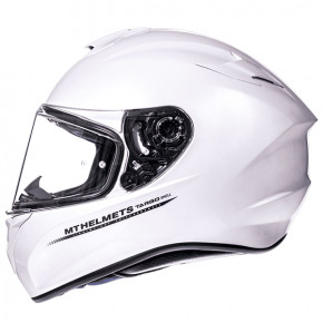  MT Helmets TARGO Solid A0 Gloss White 3XL