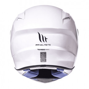  MT Helmets TARGO Solid A0 Gloss White 3XL 4