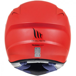  MT Helmets TARGO Solid A2 Matt Red XS 3