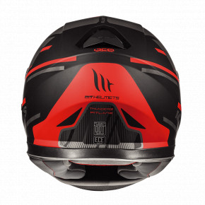  MT Helmets Thunder 3 SV PITLANE Matt Red S 4