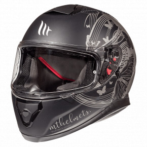  MT Helmets Thunder 3 SV VLINDER Matt Grey XS 4