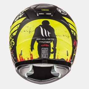  MT Helmets Thunder Kid SNIPER Black Yellow  L 4