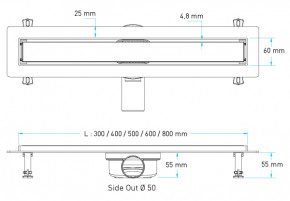  Valtemo Euroline Prima 50x10 VLD-523115 4