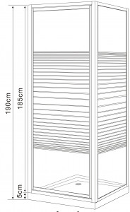   Eger Frida 90x90x190    (599-151/1) 6