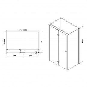   Volle Libra 1200x800x2000 10-22-908Lglass 3