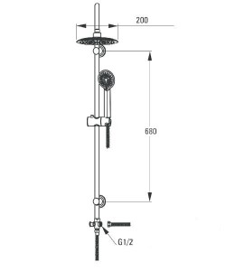   Deante Neo Lobo NBL 051K 3