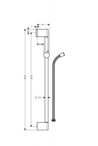    Hansgrohe Unica Crometta 27615000 3