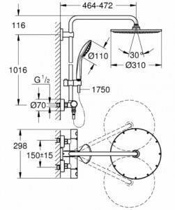     Grohe Euphoria XXL 310 26075000 8