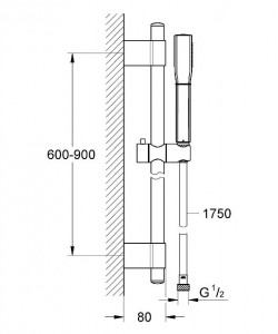   Grohe Grandera 26038000 3