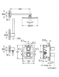   Grohe Grohtherm Cube 34506000 3