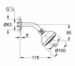   Grohe Tempesta 26088000 5