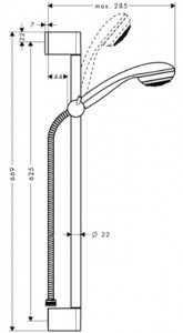   Hansgrohe Crometta 85 27728000 5