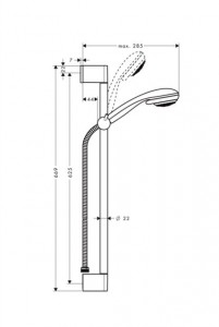   Hansgrohe Crometta 85 27763000 5