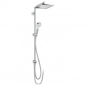   Hansgrohe Crometta E 240 1jet Showerpipe Ren EcoSmart