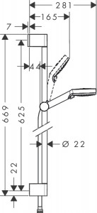   Hansgrohe Crometta Vario 0.65 3