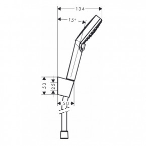   Hansgrohe Crometta Vario 1.25m 3