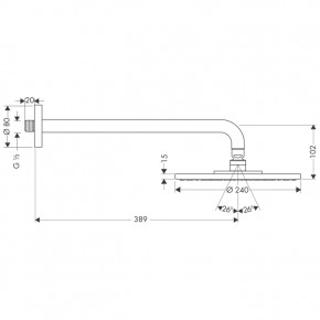   Hansgrohe Raindance Air 3