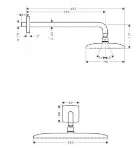     Hansgrohe Raindance E 27376000 3