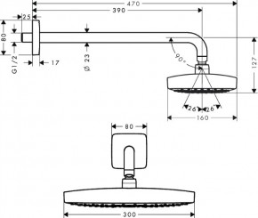   Hansgrohe Raindance Select E 27385000 5