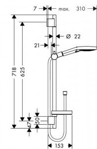   Hansgrohe Raindance Select S 120 / Unica 26630000 3